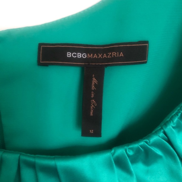 BCBGMaxAzria | Green Party Dress - Picture 6 of 10